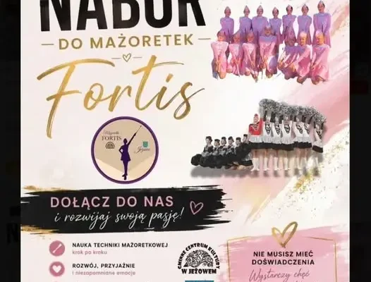 Mażoretki Fortis ogłaszają nabór – dołącz do drużyny!