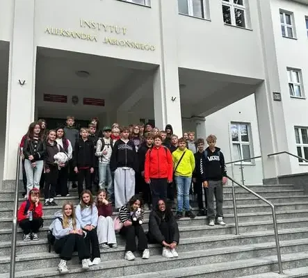 Uczniowie z Grupy na Wydziale Fizyki UMK w Toruniu