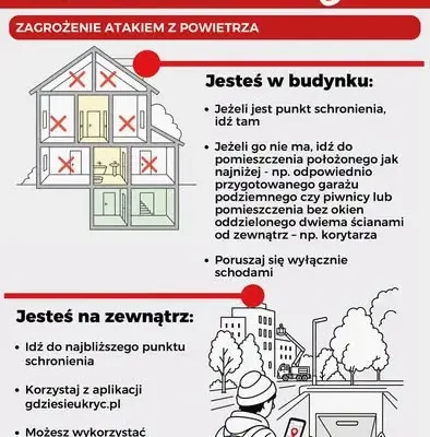 Co robić po alercie RCB i syrenach alarmowych? Gmina Rudnik nad Sanem przypomina zasady