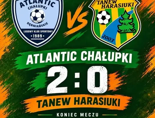TH Harasiuki przegrywa na wyjeździe z Atlanticem Chałupki Dębniańskie