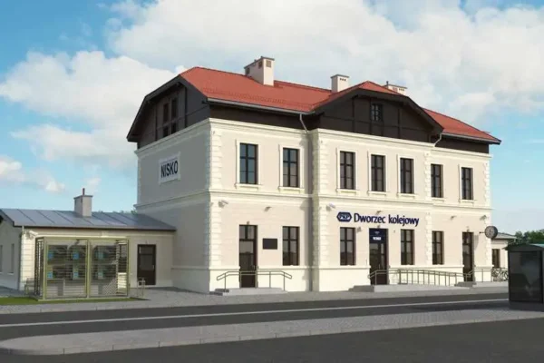 Nisko: PKP przebuduje dworzec kolejowy – powstaną nowe lokale do wynajęcia