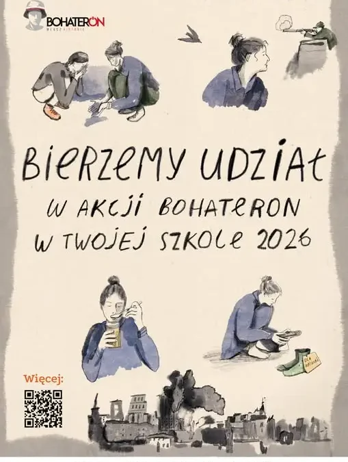 Jarocińska szkoła dołącza do kampanii BohaterON – włącz historię!