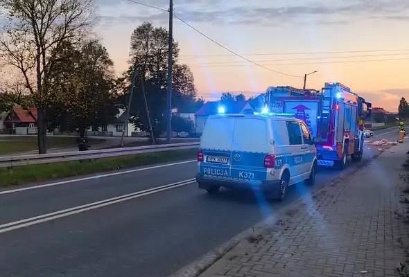 Jeżowe: potrącenie dwóch osób na przejściu dla pieszych