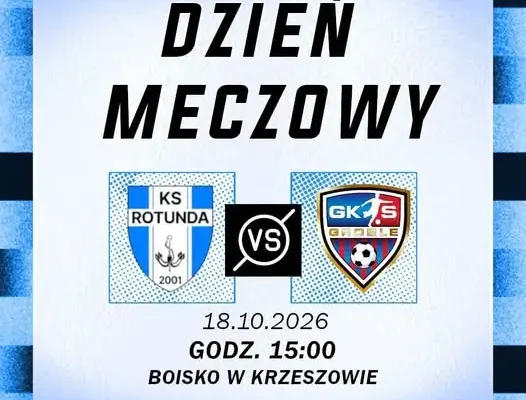 Rotunda Krzeszów zaprasza na 10. kolejkę ligową – mecz już dziś