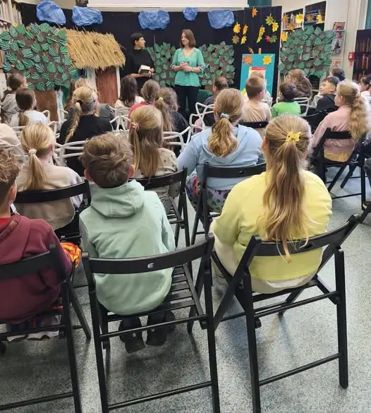 Jarocin: klasa 3c spotkała się z autorką książek dla dzieci Emilią Kiereś