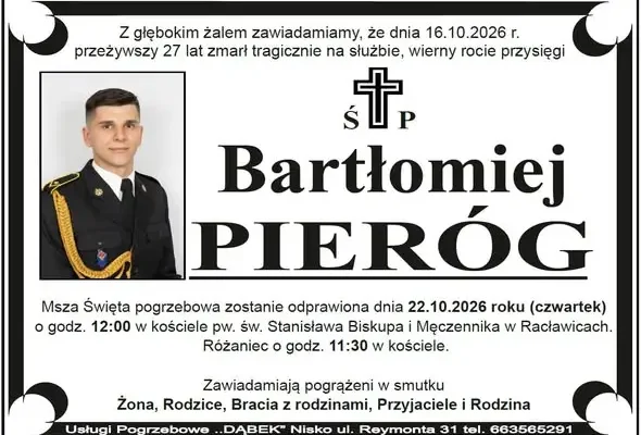 Tragedia w Nisku: dwaj strażacy zginęli podczas akcji ratowniczo-gaśniczej