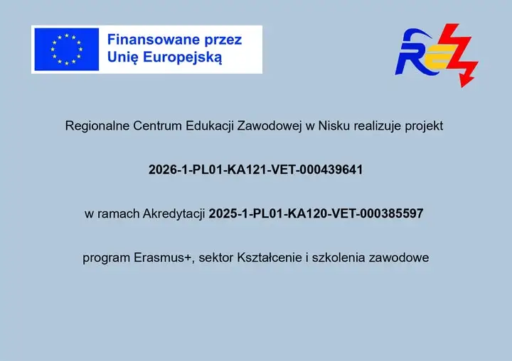 Erasmus+ w Regionalnym Centrum Edukacji Zawodowej – nabór na zagraniczne praktyki