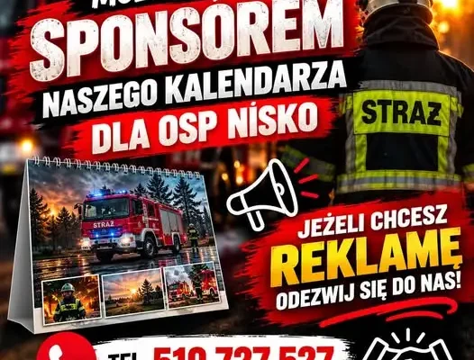 OSP Nisko szuka sponsorów kalendarza. Wsparcie trafi na umundurowanie